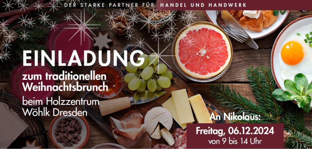 EINLADUNG zum traditionellen Weihnachtsbrunch | Dresden